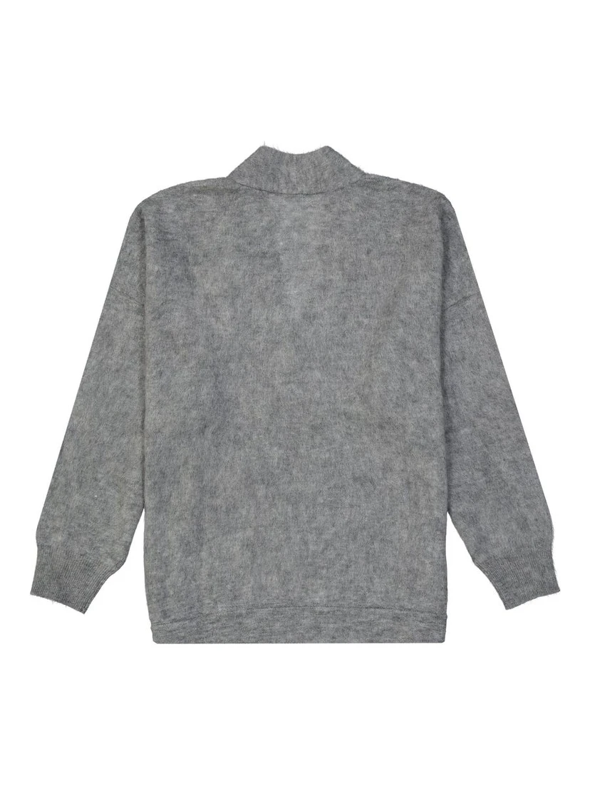 Gray Wool Sweatshirt