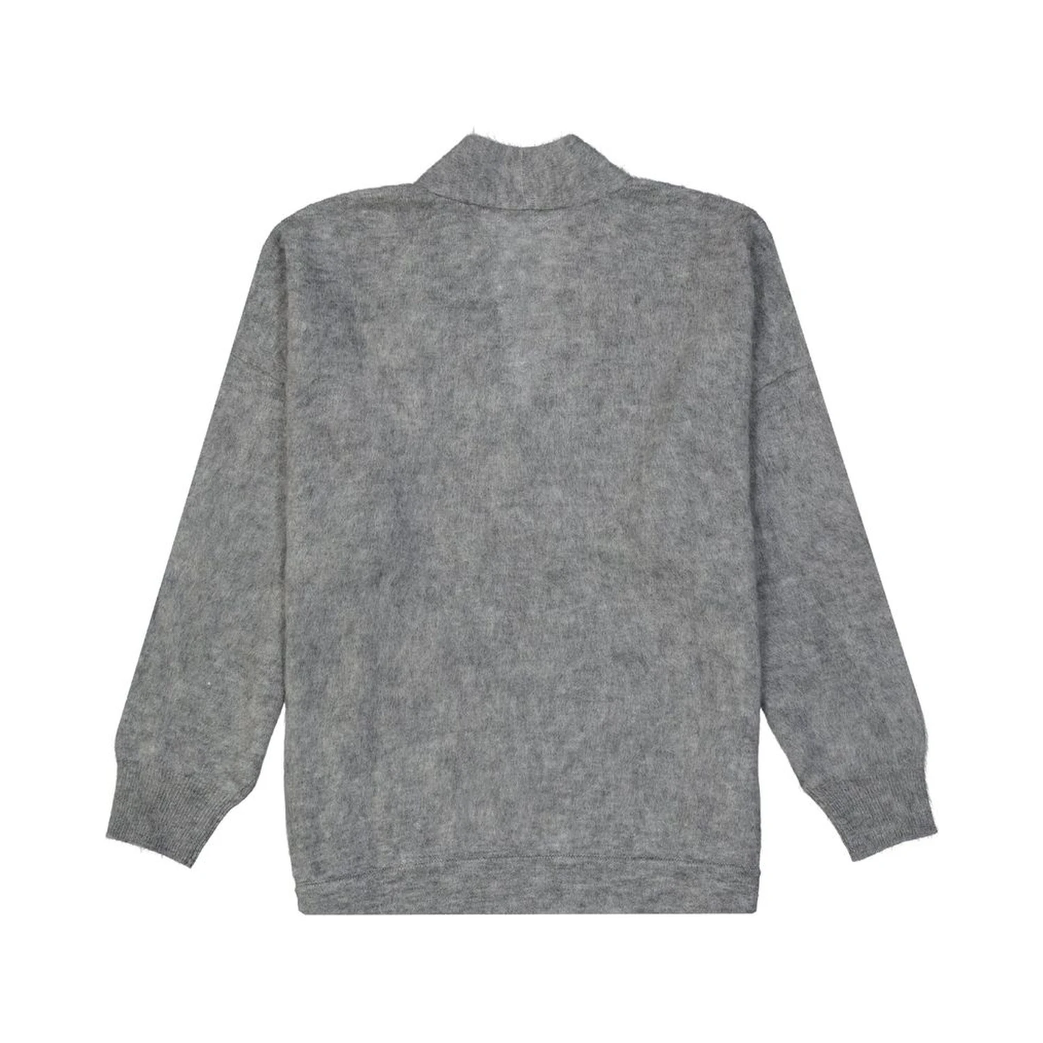 Gray Wool Sweatshirt