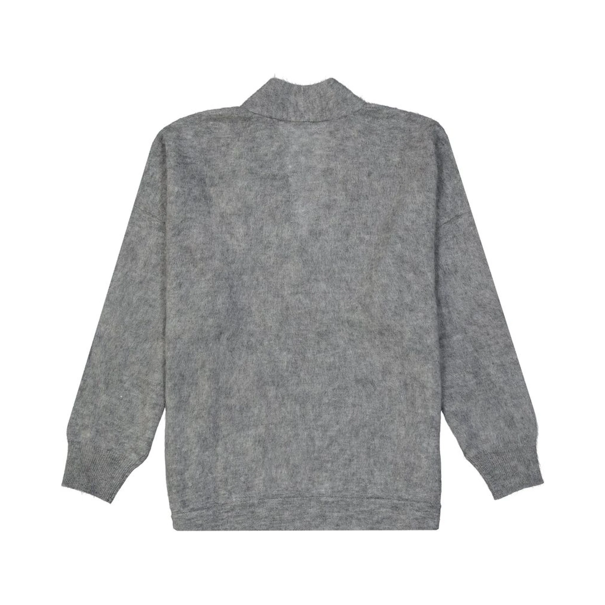 Gray Wool Sweatshirt