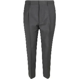 Gray Wool Dress Pants