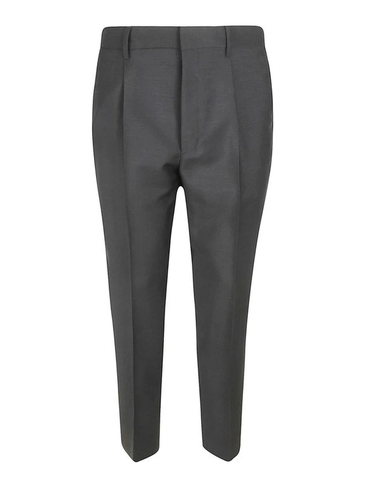 Gray Wool Dress Pants
