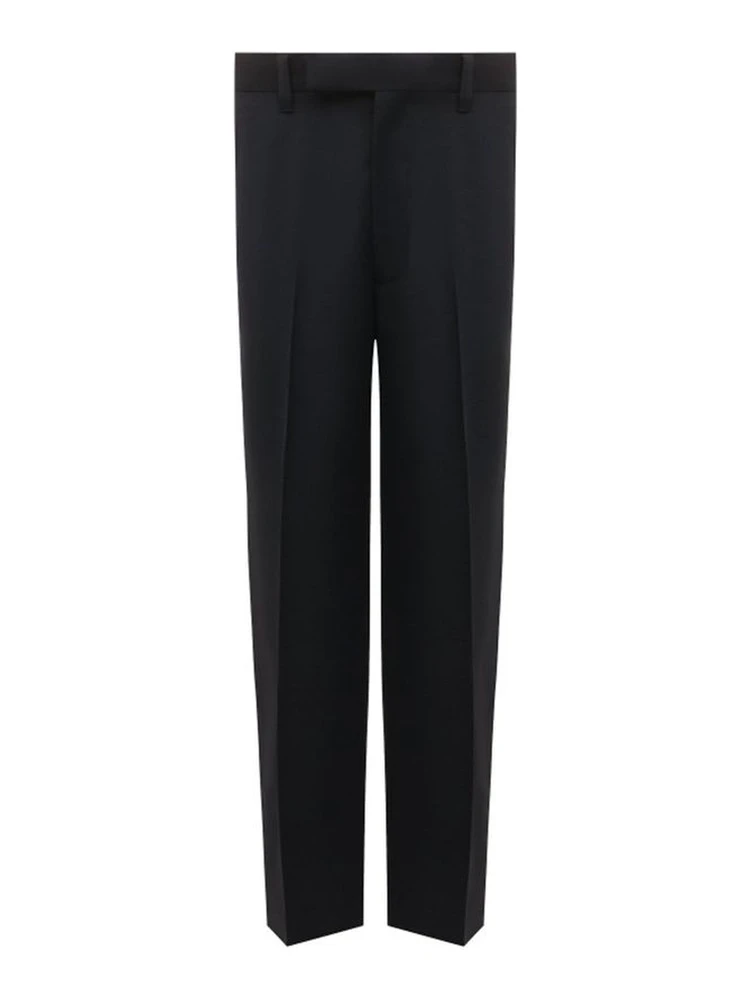 Blue Wool Dress Pants
