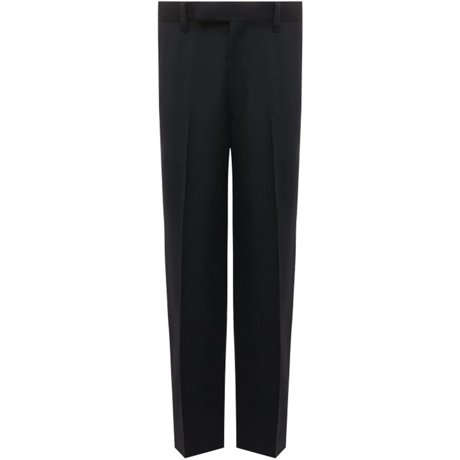 Blue Wool Dress Pants