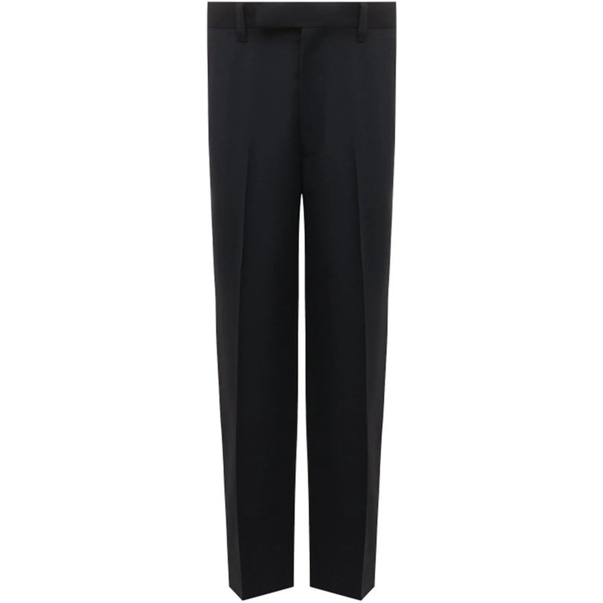 Blue Wool Dress Pants