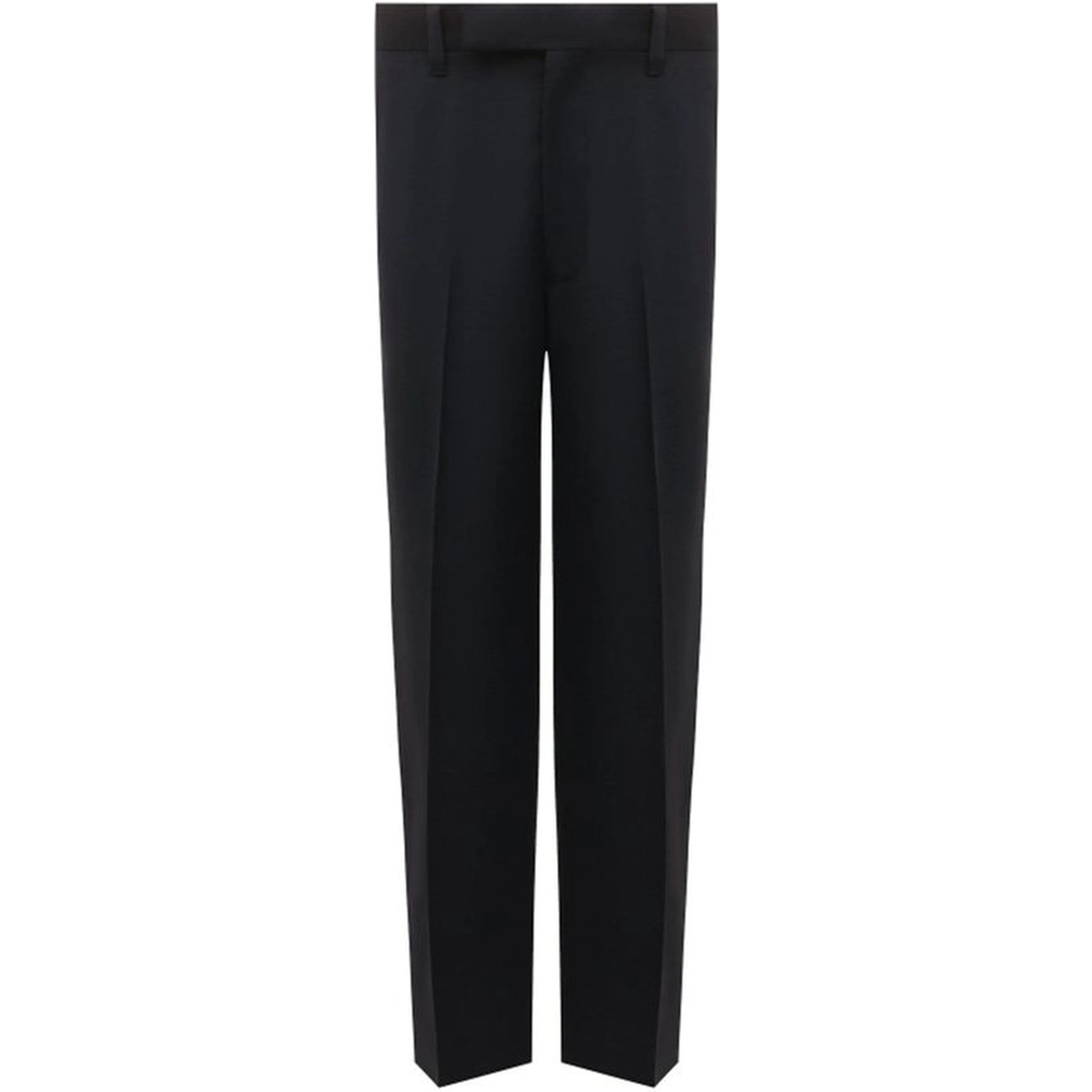 Blue Wool Dress Pants
