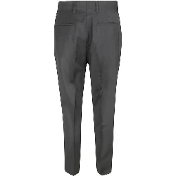 Gray Wool Dress Pants