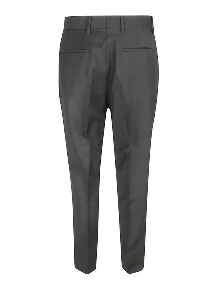 Gray Wool Dress Pants