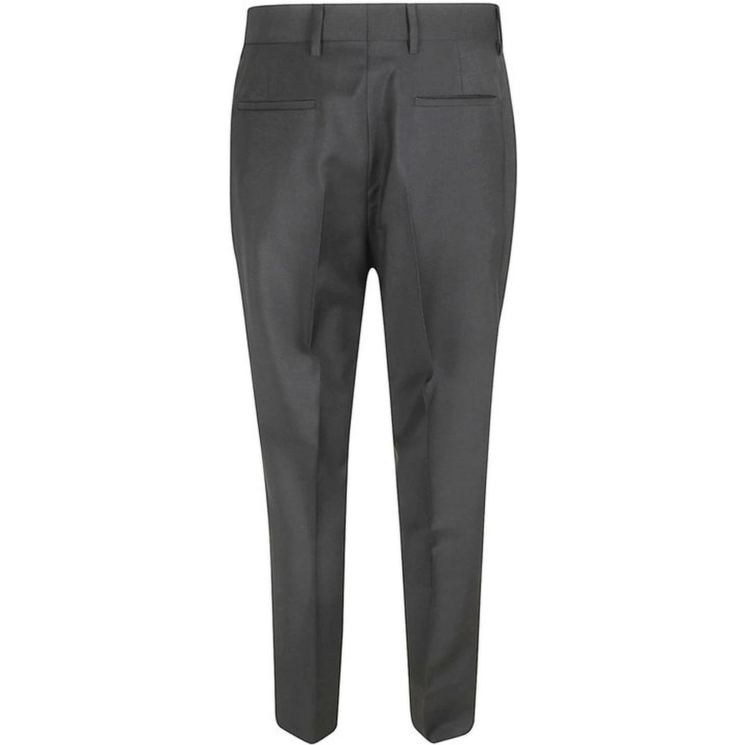 Gray Wool Dress Pants