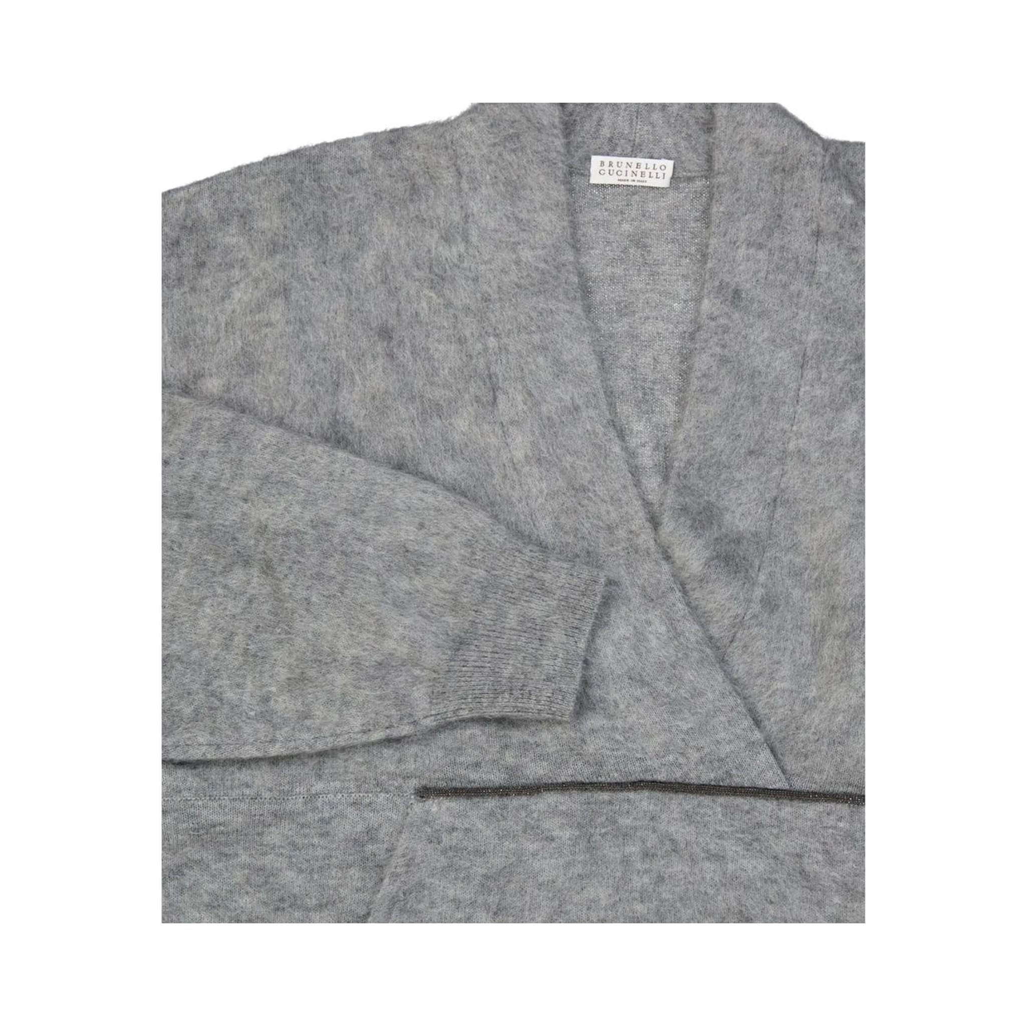 Gray Wool Sweatshirt