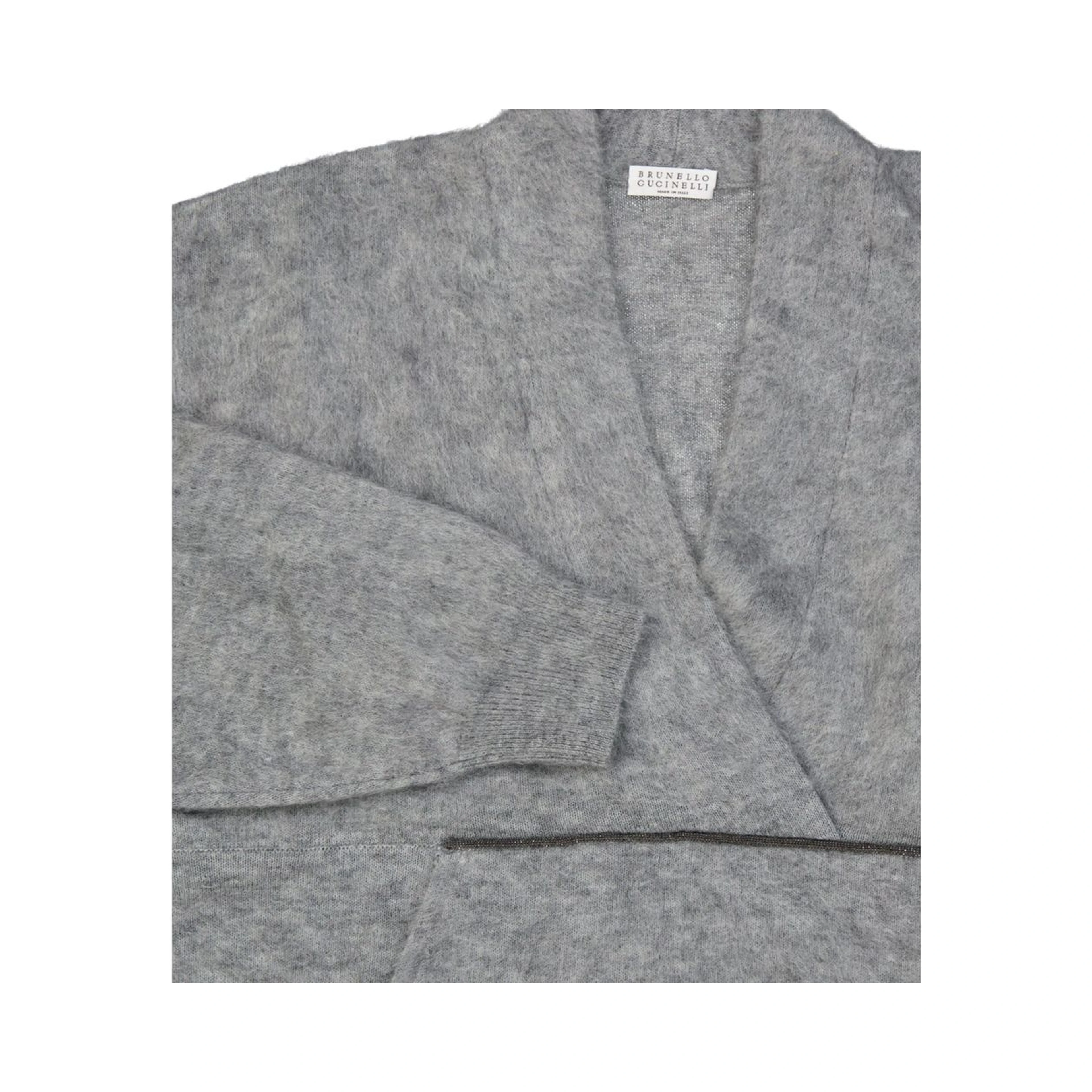 Gray Wool Sweatshirt