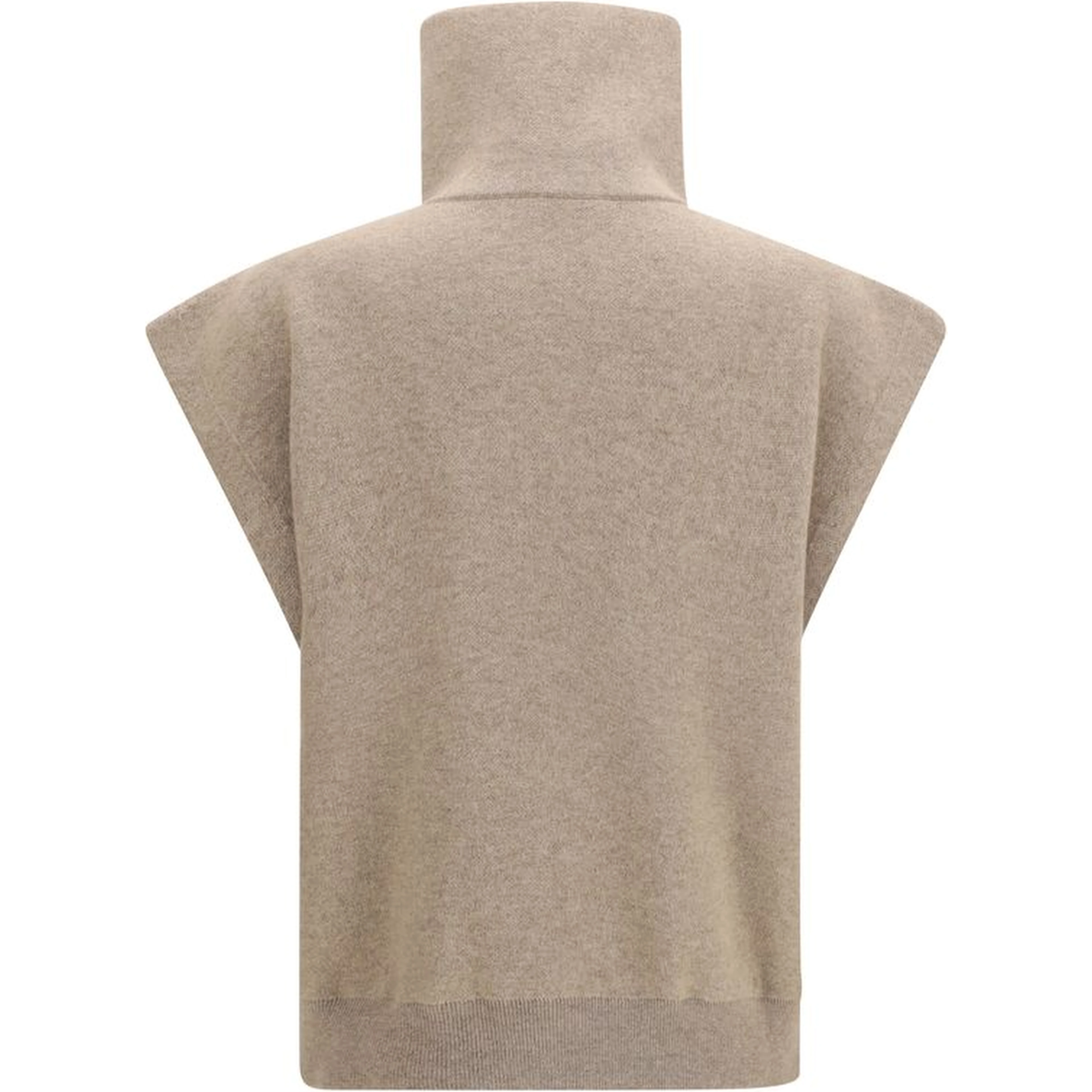 Beige Cashmere Cardigan