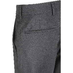 Gray Wool Dress Pants
