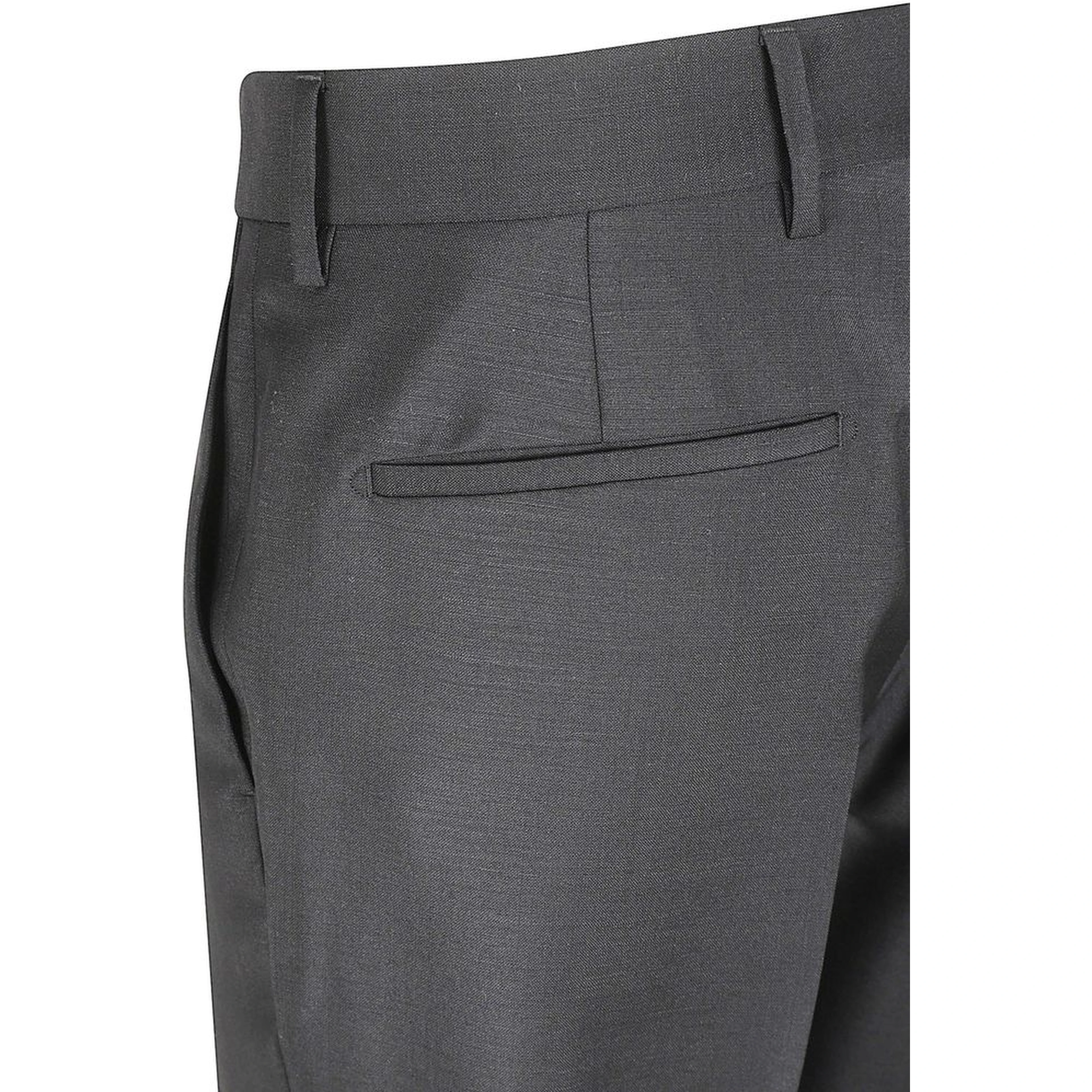 Gray Wool Dress Pants