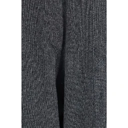 Gray Cashmere Casual Pants