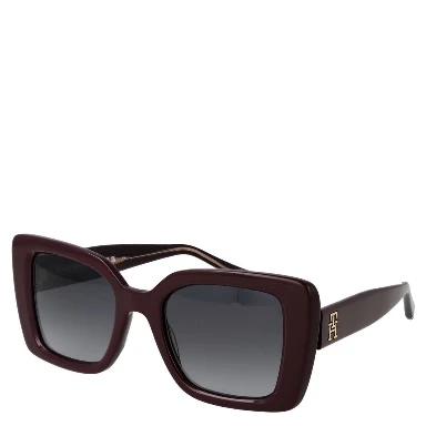 Burgundy Acetate Sunglasses