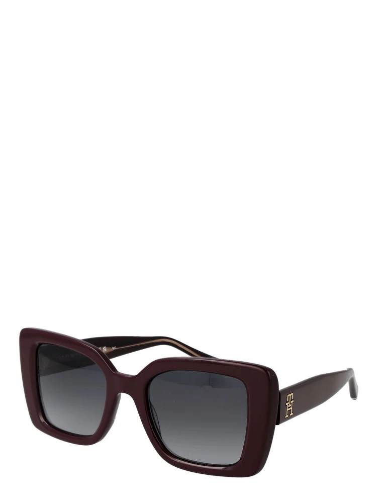 Burgundy Acetate Sunglasses