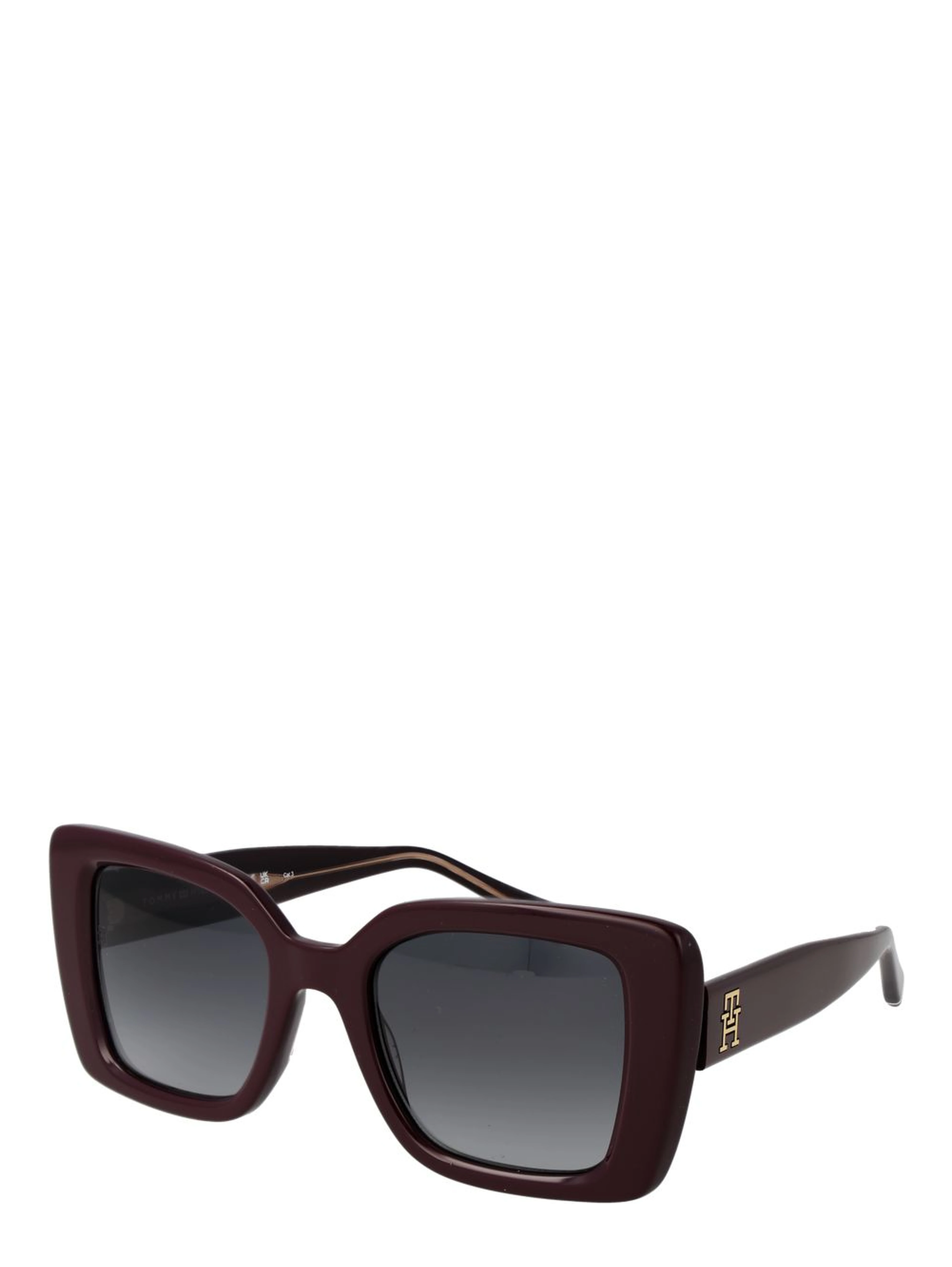Burgundy Acetate Sunglasses