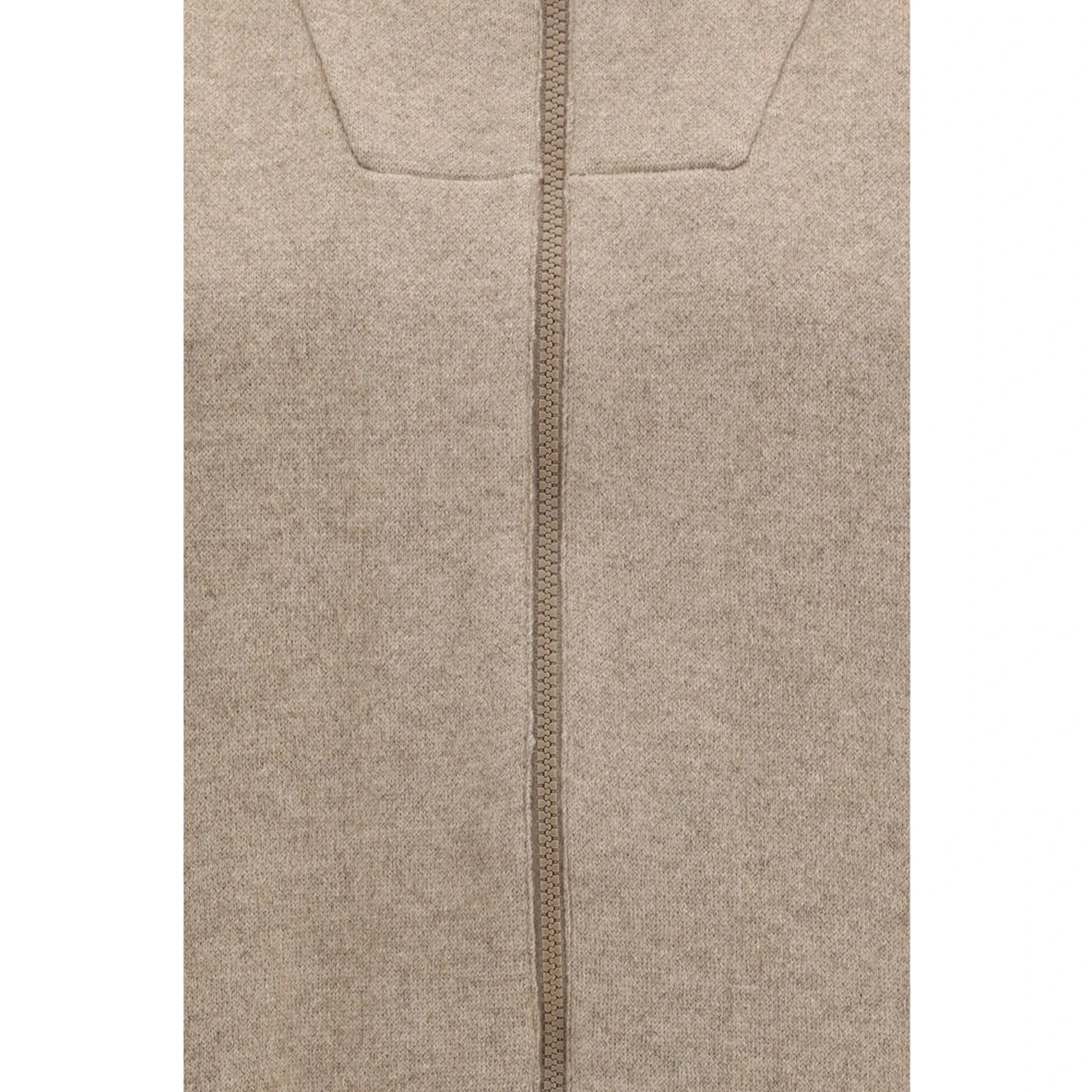 Beige Cashmere Cardigan