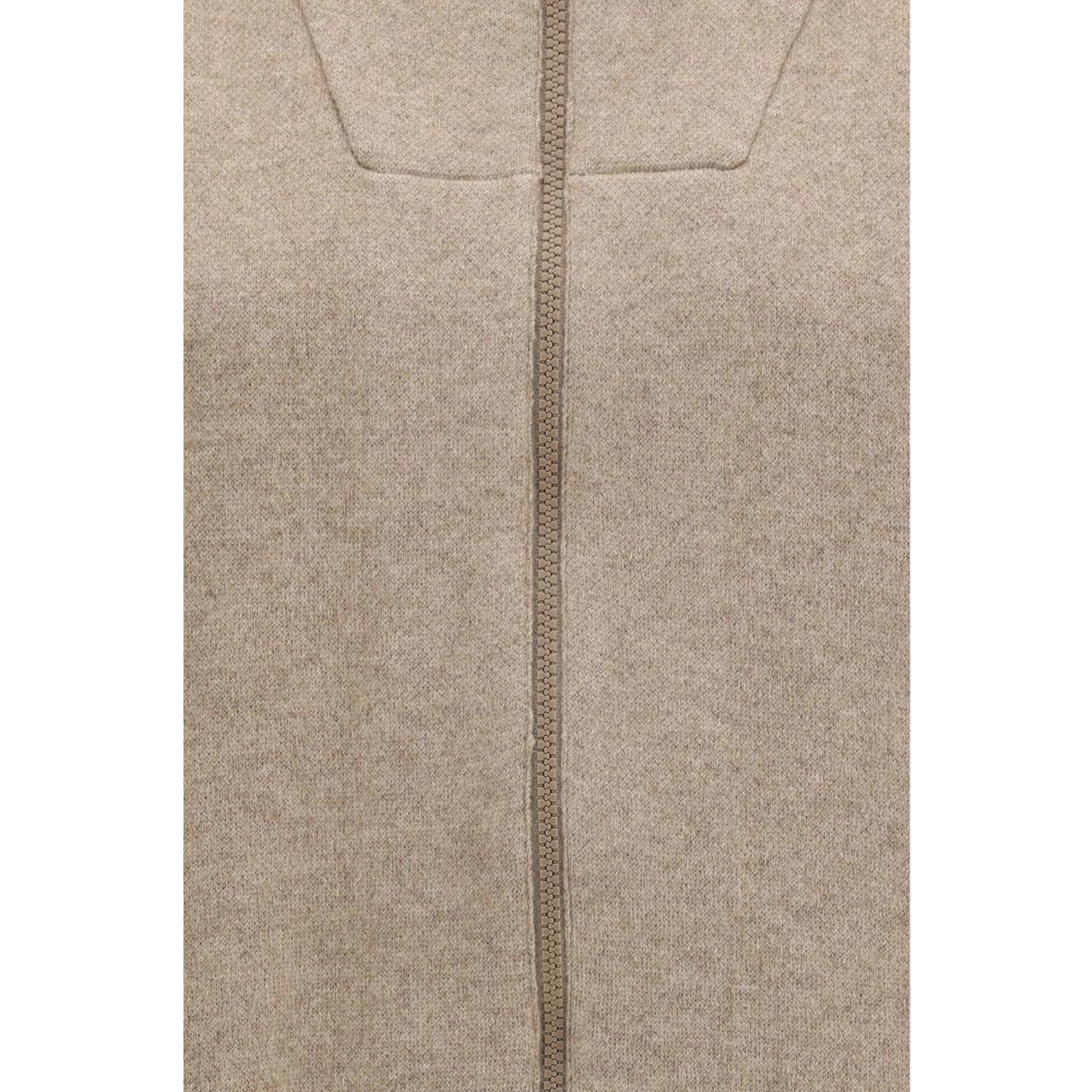 Beige Cashmere Cardigan