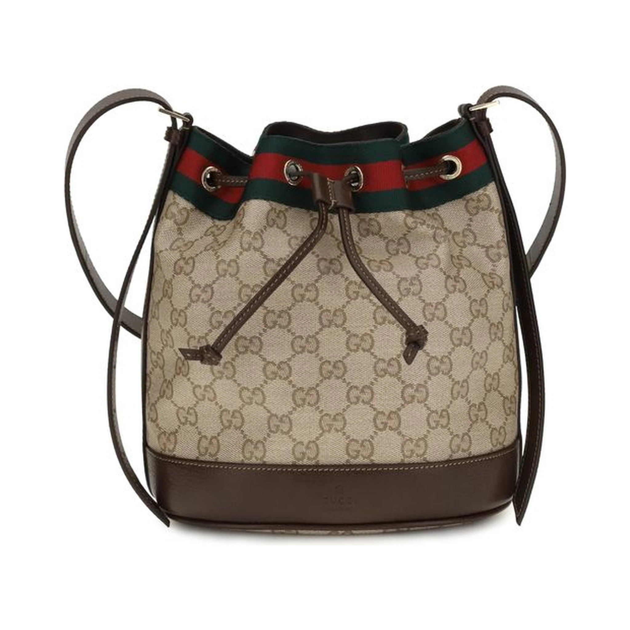 Beige Fabric Handbag