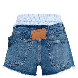 Blue Denim Shorts
