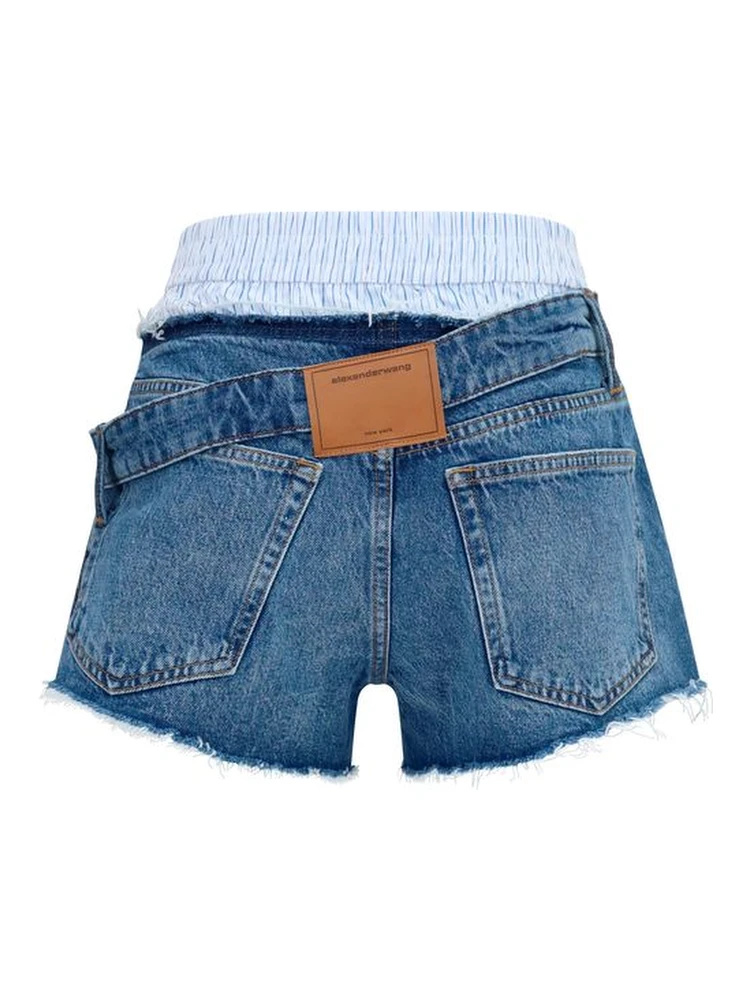 Blue Denim Shorts alternative