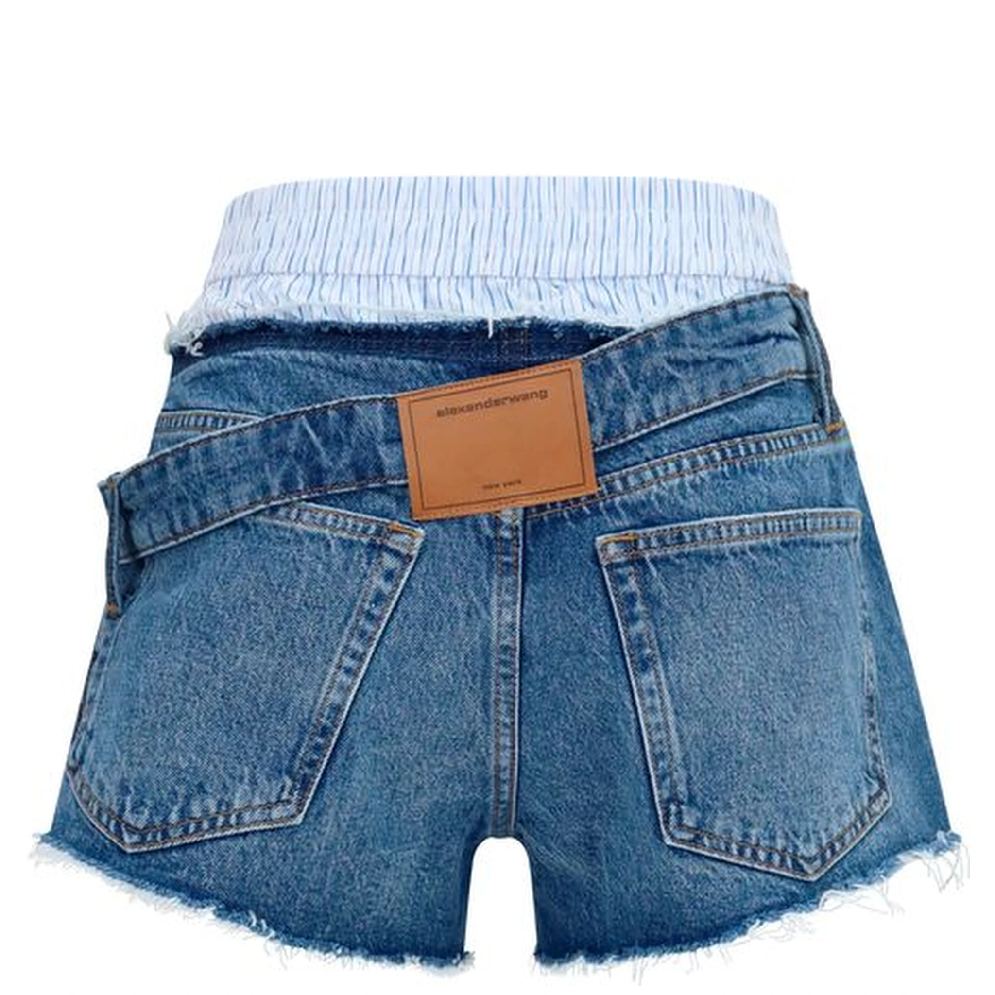 Blue Denim Shorts