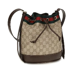 Beige Fabric Handbag