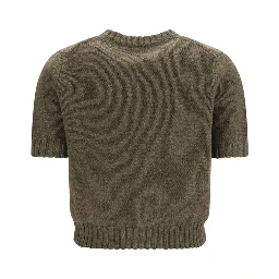 Bicolor Cashmere Cardigan