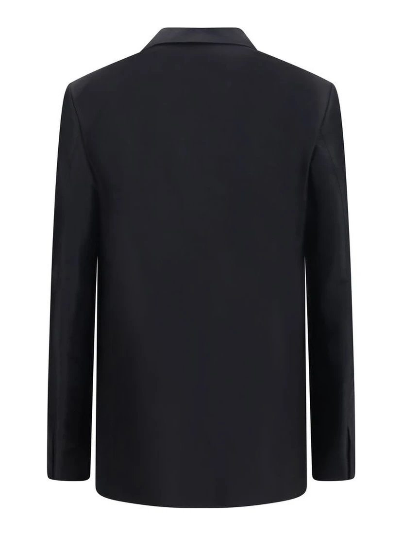 Black Silk Jacket