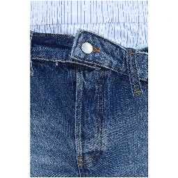 Blue Denim Shorts