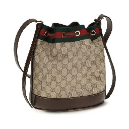 Beige Fabric Handbag