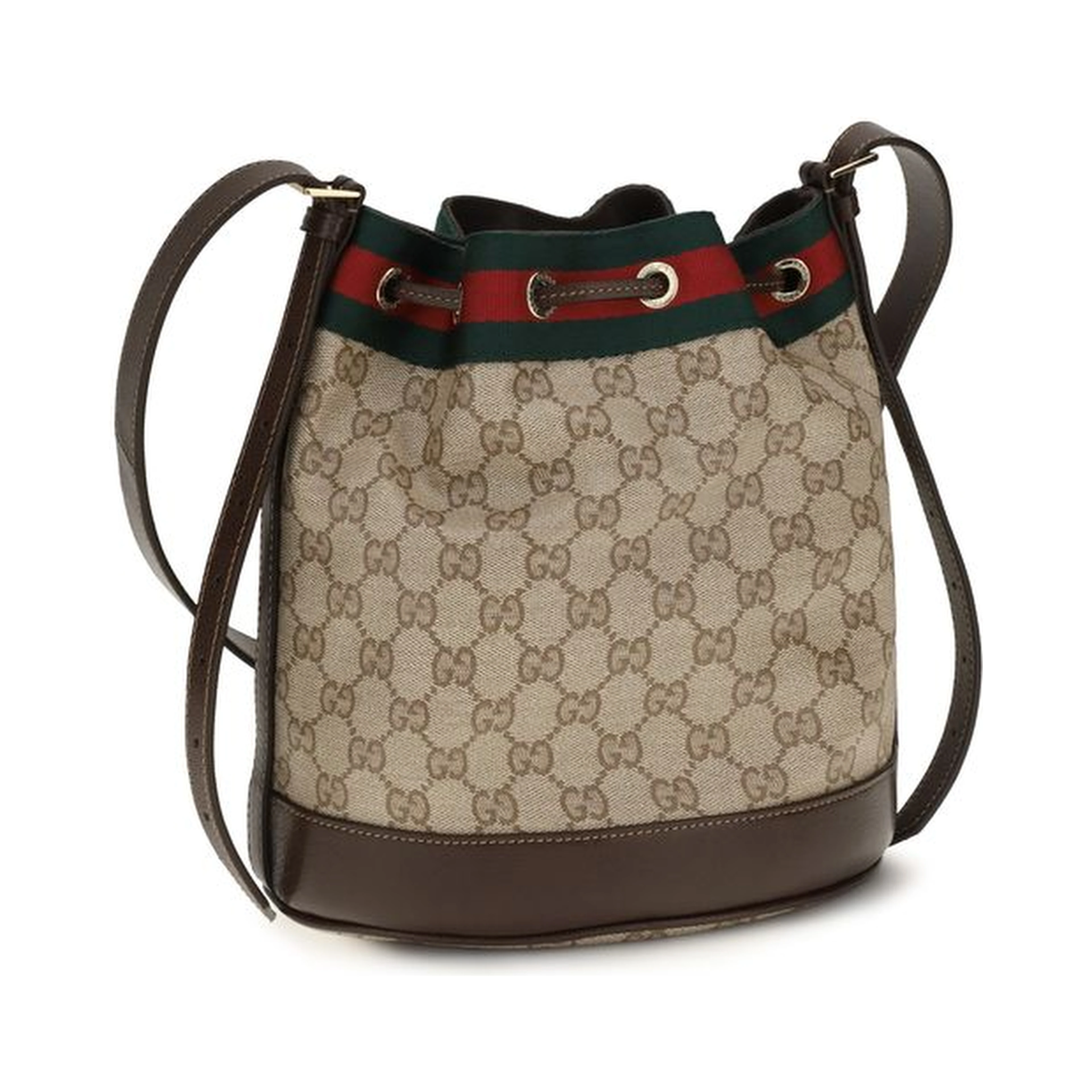 Beige Fabric Handbag