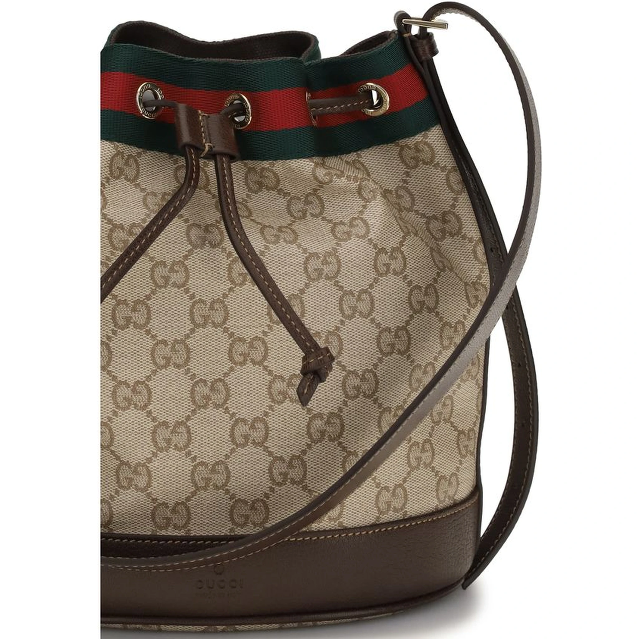 Beige Fabric Handbag