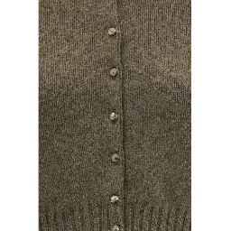Bicolor Cashmere Cardigan