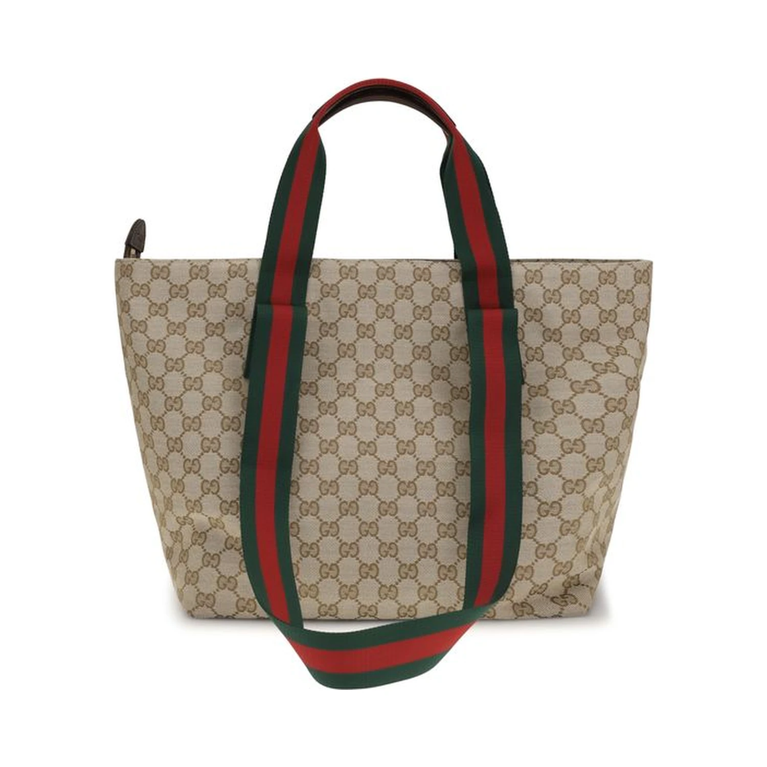 Beige Fabric Shoulder Bag