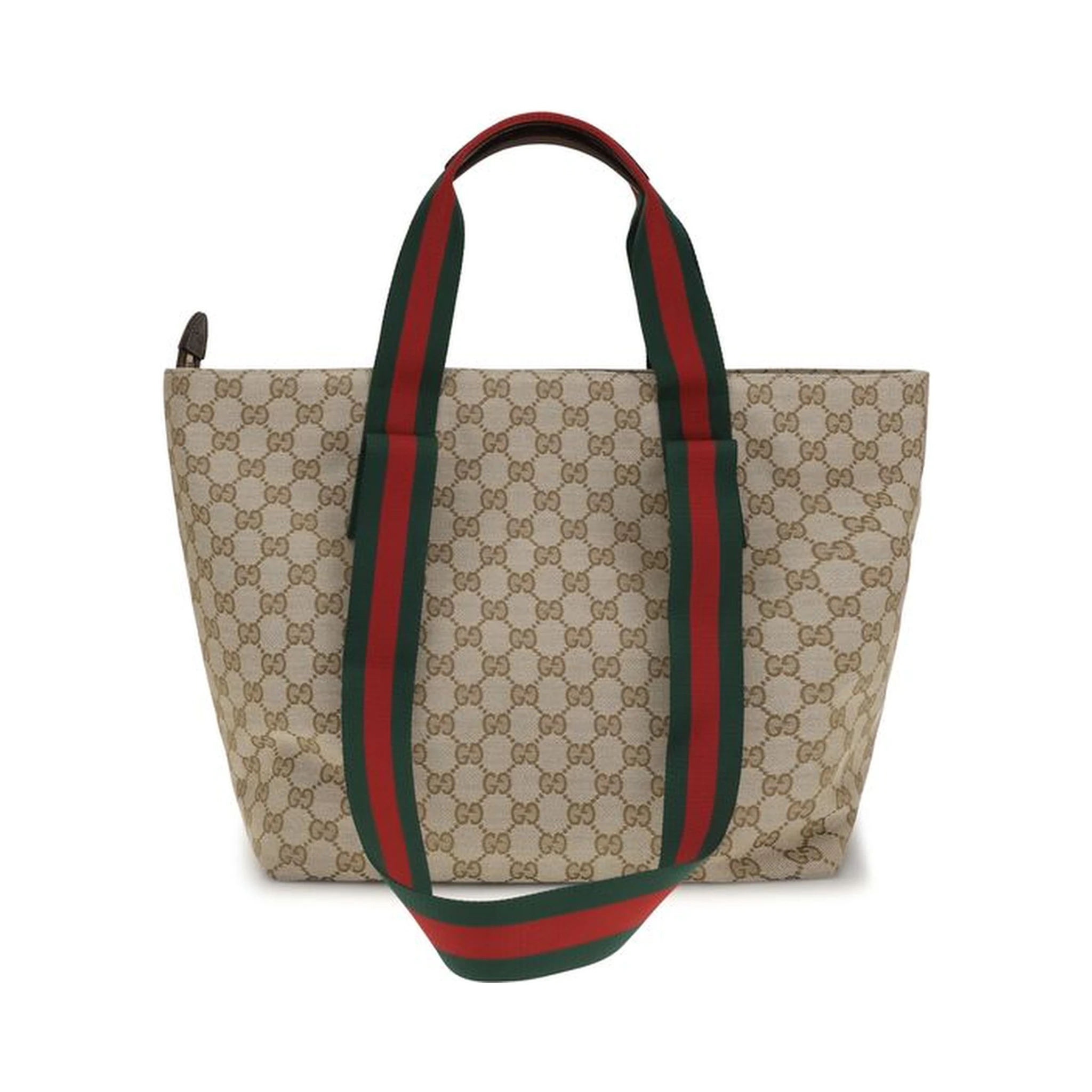 Beige Fabric Shoulder Bag