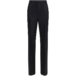 Black Silk Dress Pants