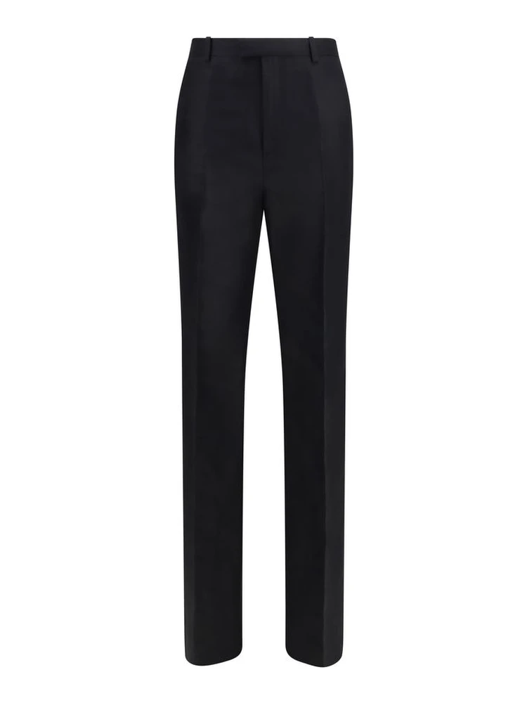 Black Silk Dress Pants