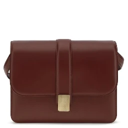 Bordeaux Calf Leather Bos Taurus Shoulder Bag