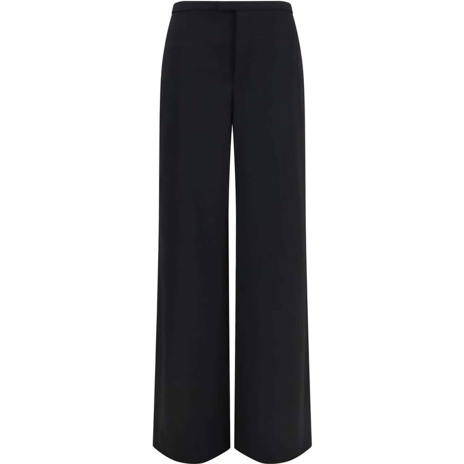 Black Wool Oves Aries Casual Pants
