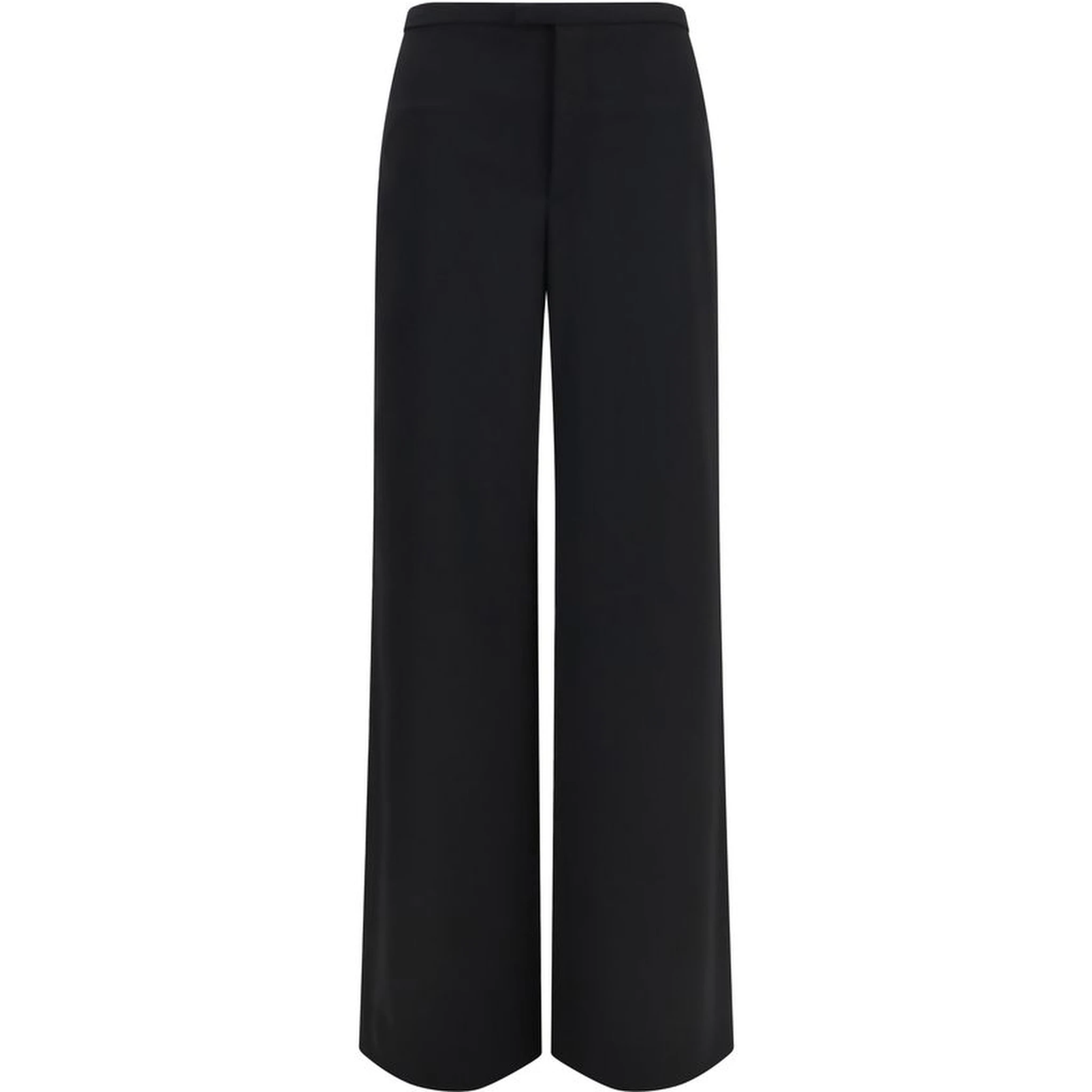 Black Wool Oves Aries Casual Pants