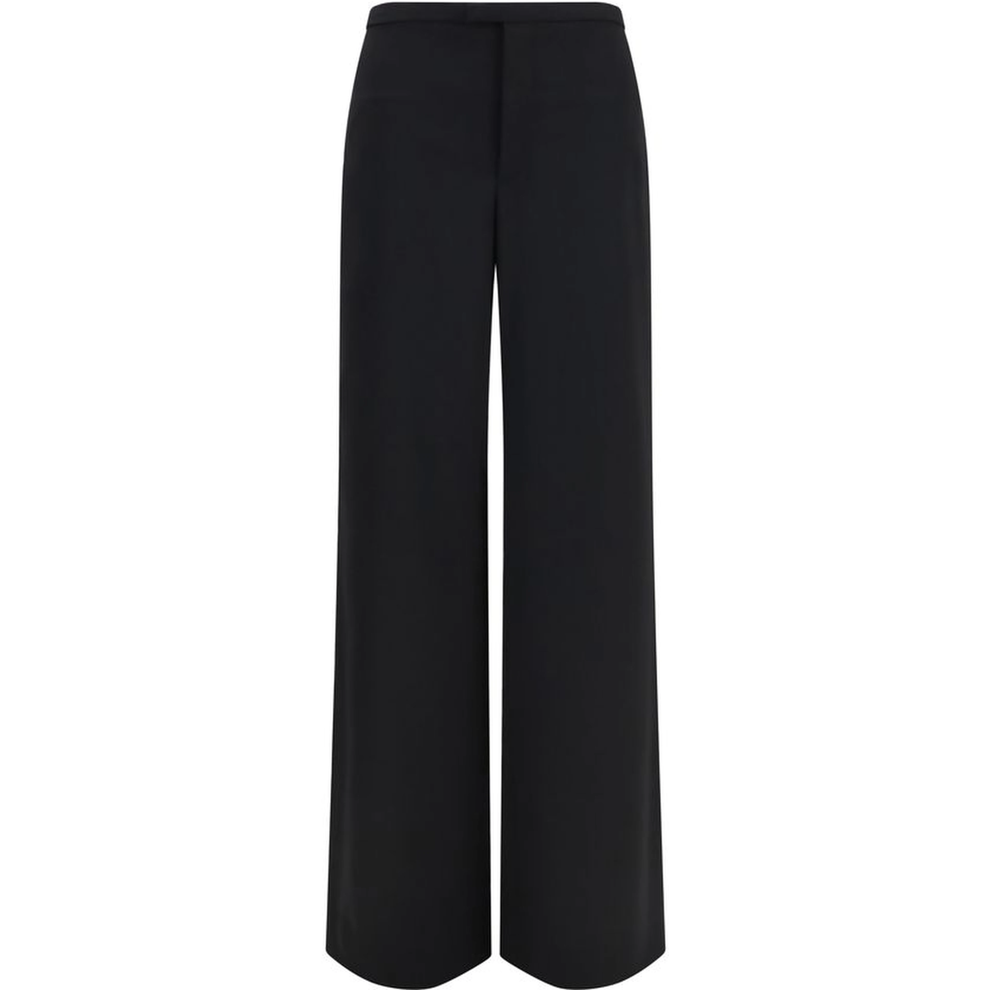 Black Wool Oves Aries Casual Pants