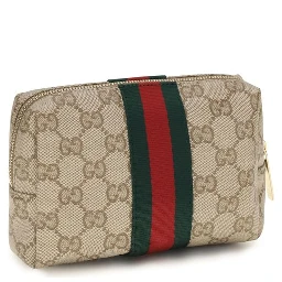 Beige Fabric Wallet