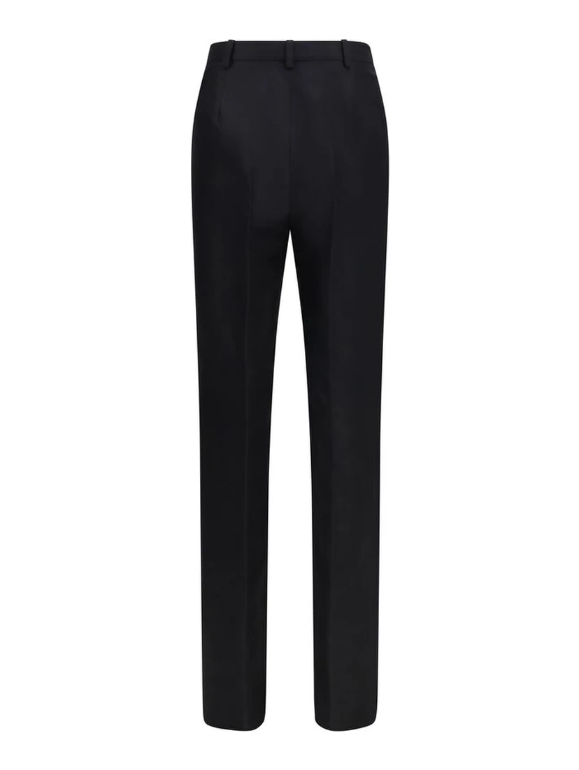 Black Silk Dress Pants