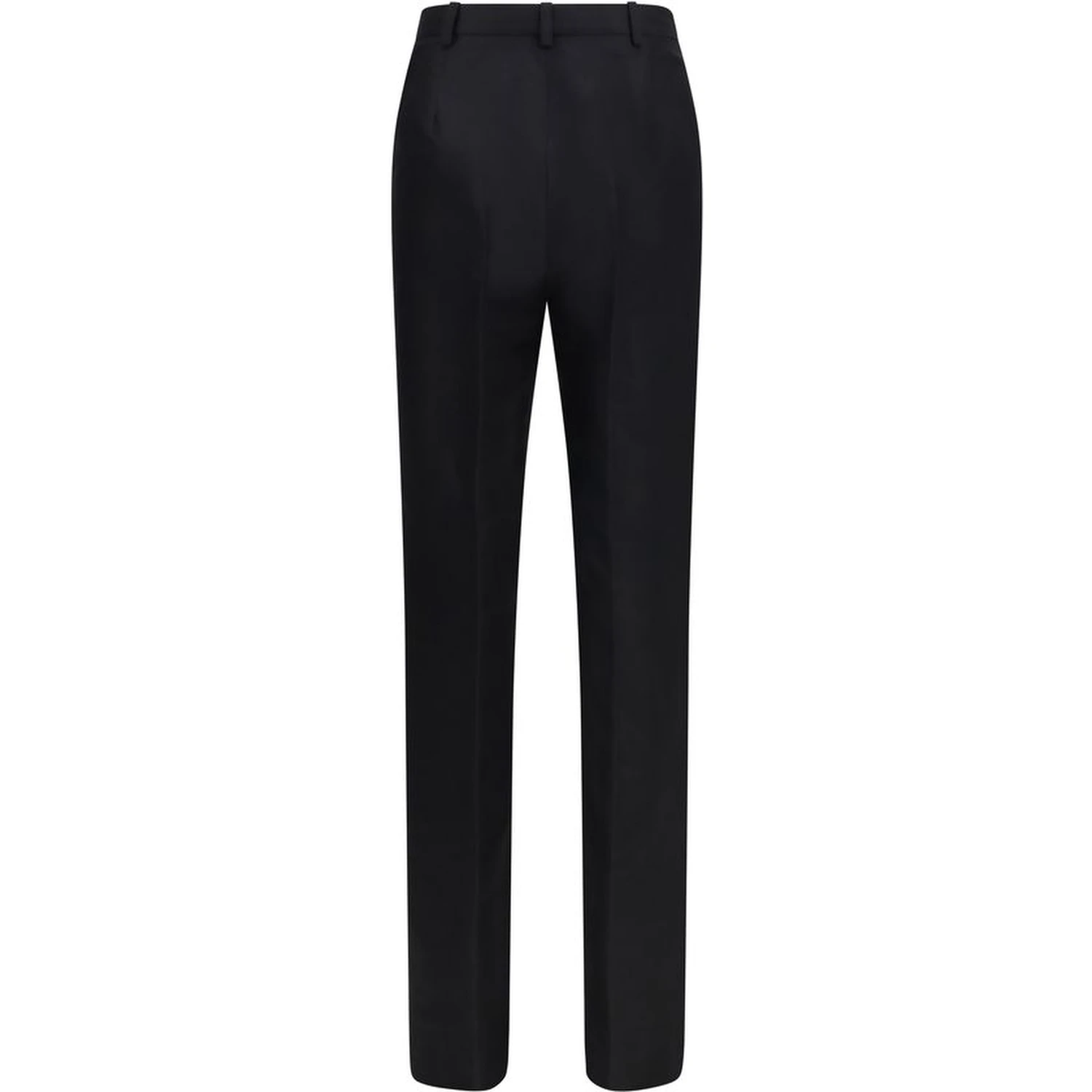 Black Silk Dress Pants