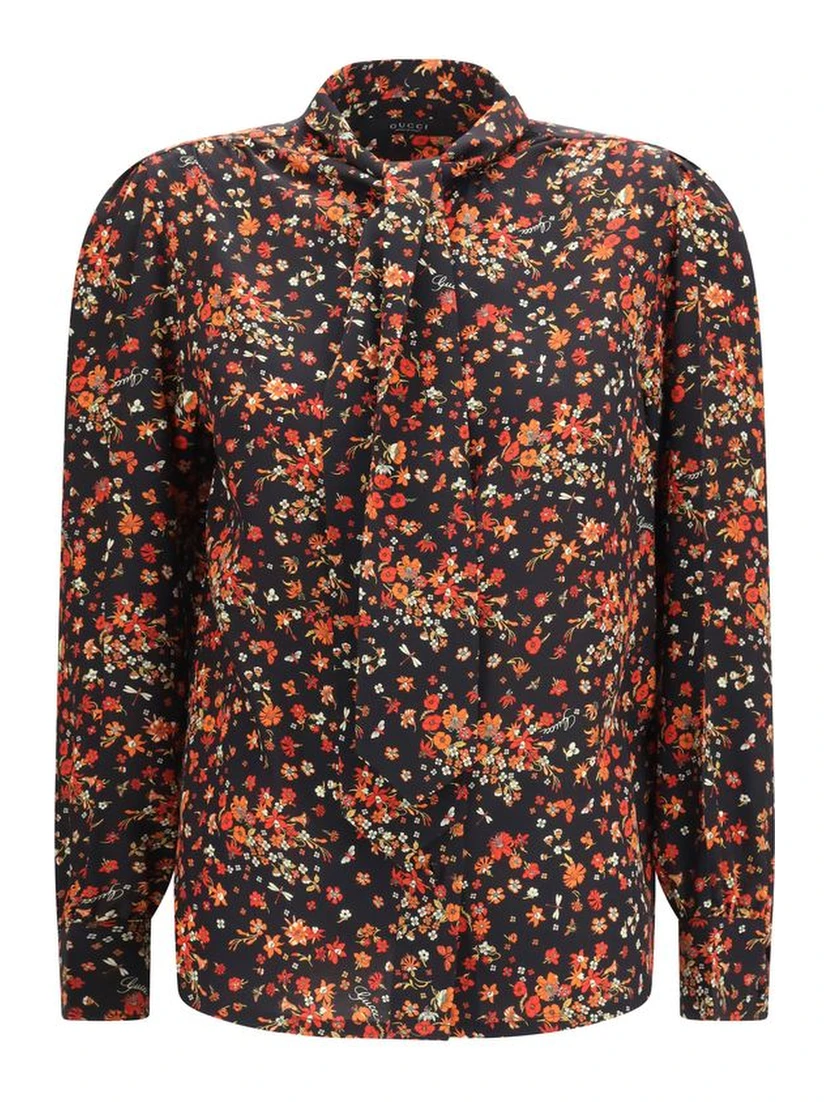 Multicolor Silk Shirt