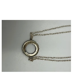 TIFFANY & CO. Silver Bracelet with Double Chain