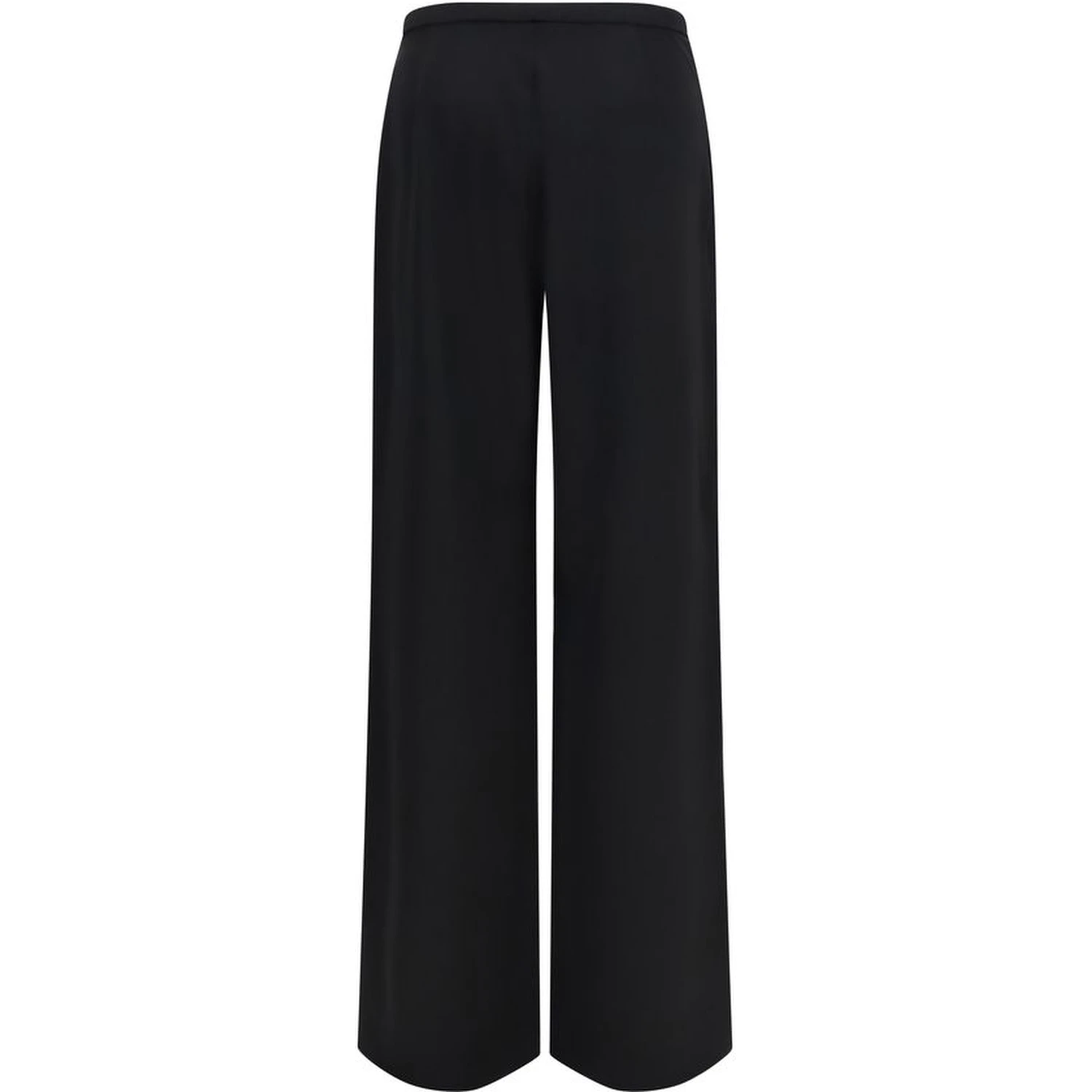 Black Wool Oves Aries Casual Pants