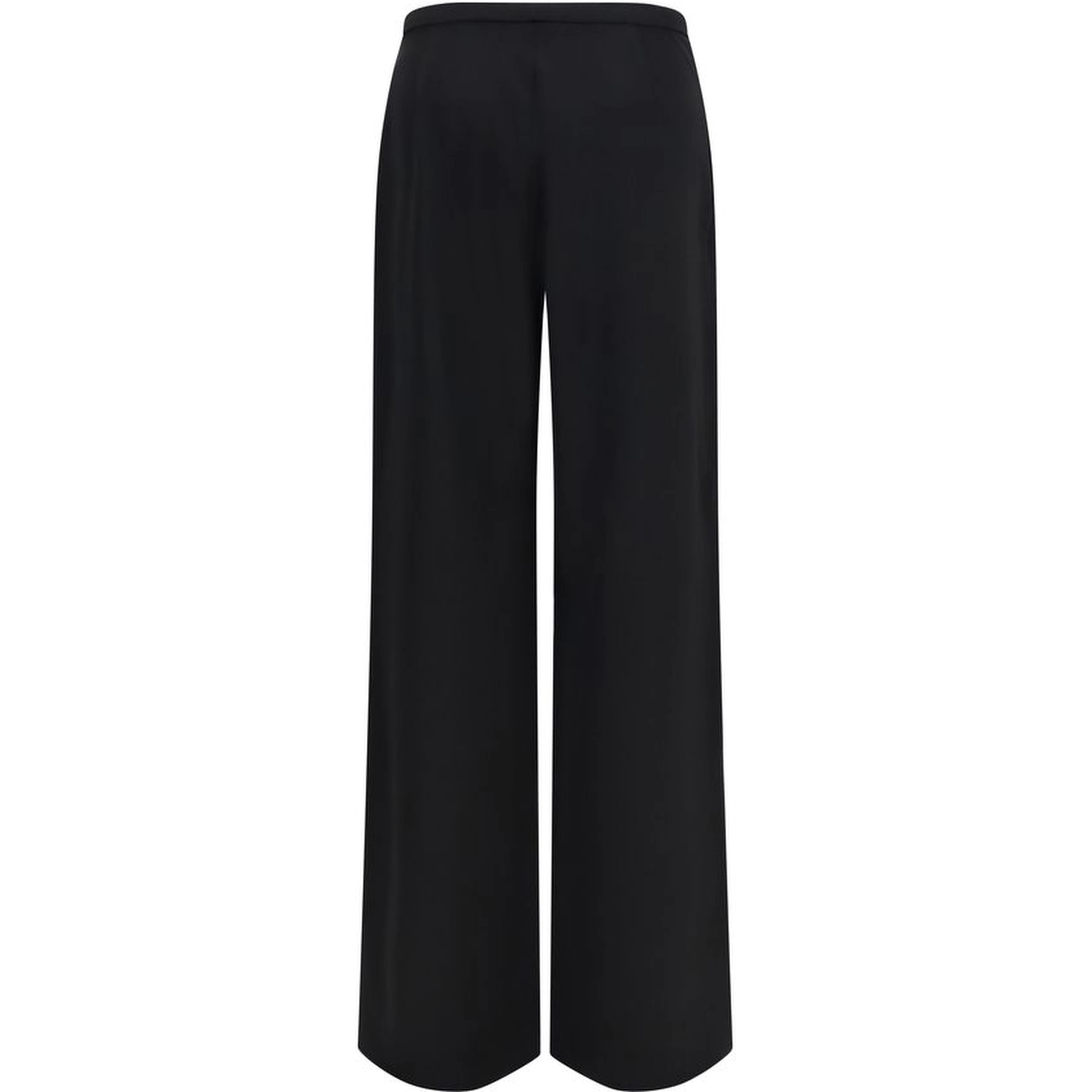 Black Wool Oves Aries Casual Pants